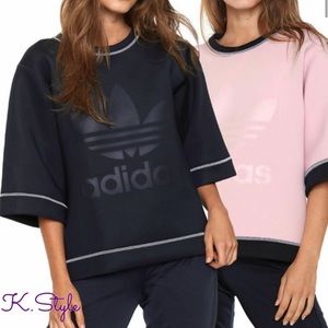 Adidas Reversible Trefoil Crewneck S